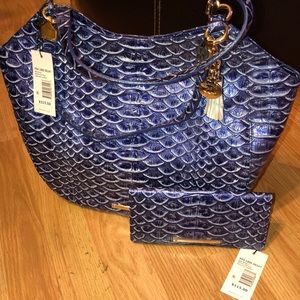 Brahmin purse and wallet set